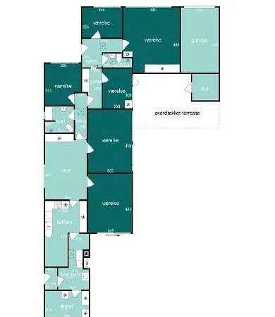 One Floor With 6 And 2 Baths In *